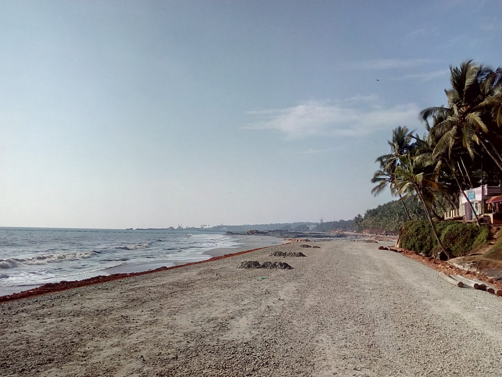 Vizhinjam Port road infrastructure under development